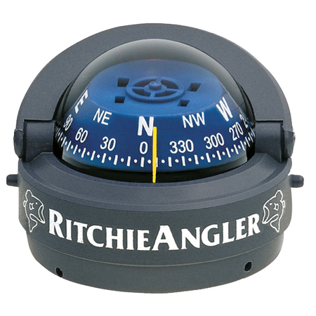 RITCHIE Ra-93 Ritchieangler Compass Surface Mount - Gray RA-93